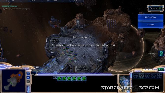 Maestro de StarCraft: Ronda 3