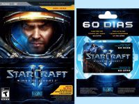 Tarjetas prepago y edición de 60 días de StarCraft 2