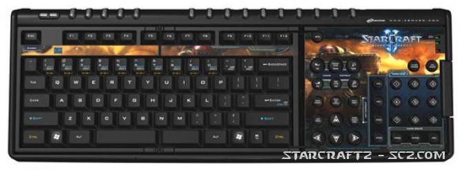 Teclado StarCraft 2 de SteelSeries
